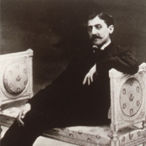 Marcel Proust prend la pose