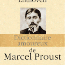 Dictionnaire amoureux de Proust, un essai de Jean-Paul et Raphaël Enthoven, couverture.
