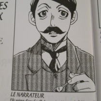 Manga Proust, le narrateur