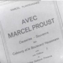 Avec Marcel Proust